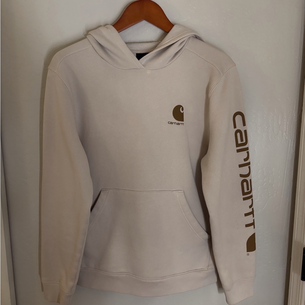 Carhartt Men’s Beige Hoodie